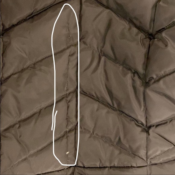 MICHAEL KORS PLUS SIZE FAUX-FUR-TRIM HOODED DOWN PUFFER COAT BLACK NWT Size PXXL - Picture 4 of 11